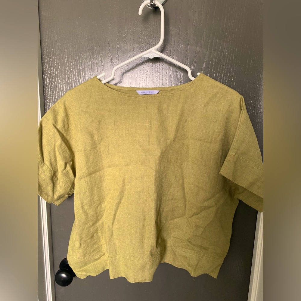 Linenfox handmade top